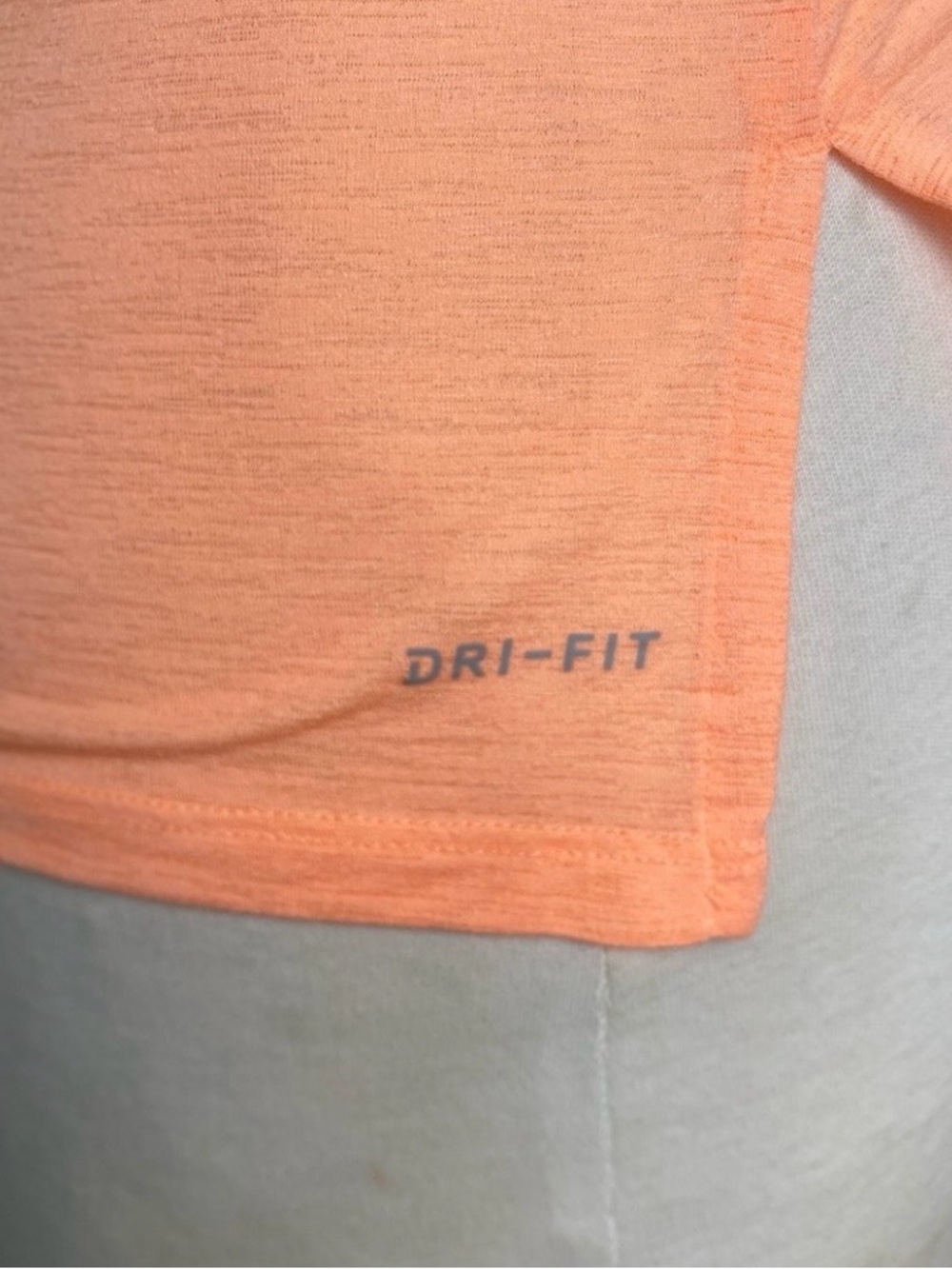 Nike Womens Orange Dri Fit Lightweight Racerback Tank Top Gym Running Size Small - Picture 8 of 15